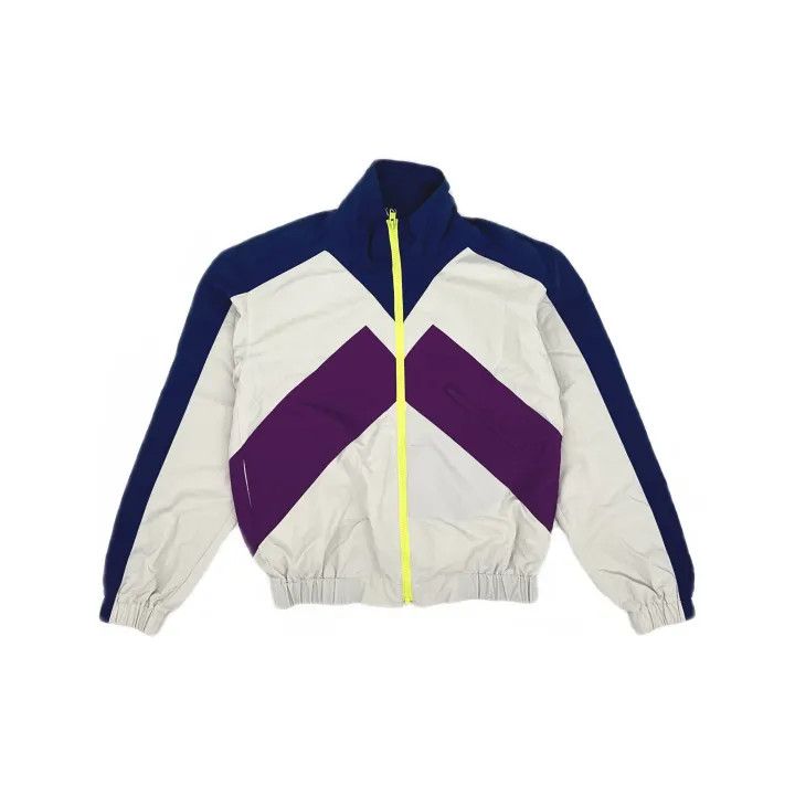 Kenzo KENZO Color-Blocked Zip Sports Jacket for Men 0079 Size US XS / EU 42 / 0 - 2 Thumbnail