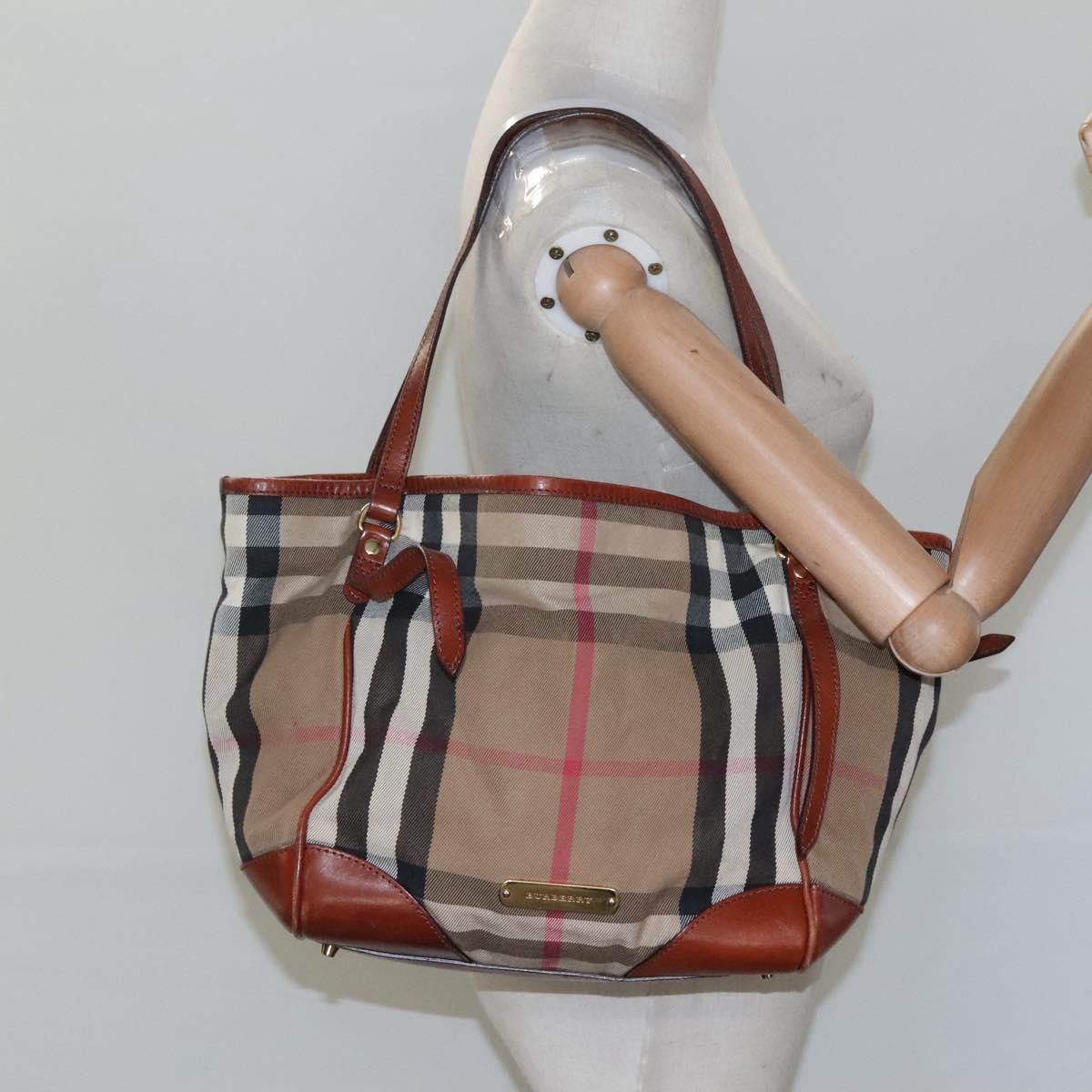 Burberry Burberry House Check tote Size ONE SIZE - 15 Thumbnail