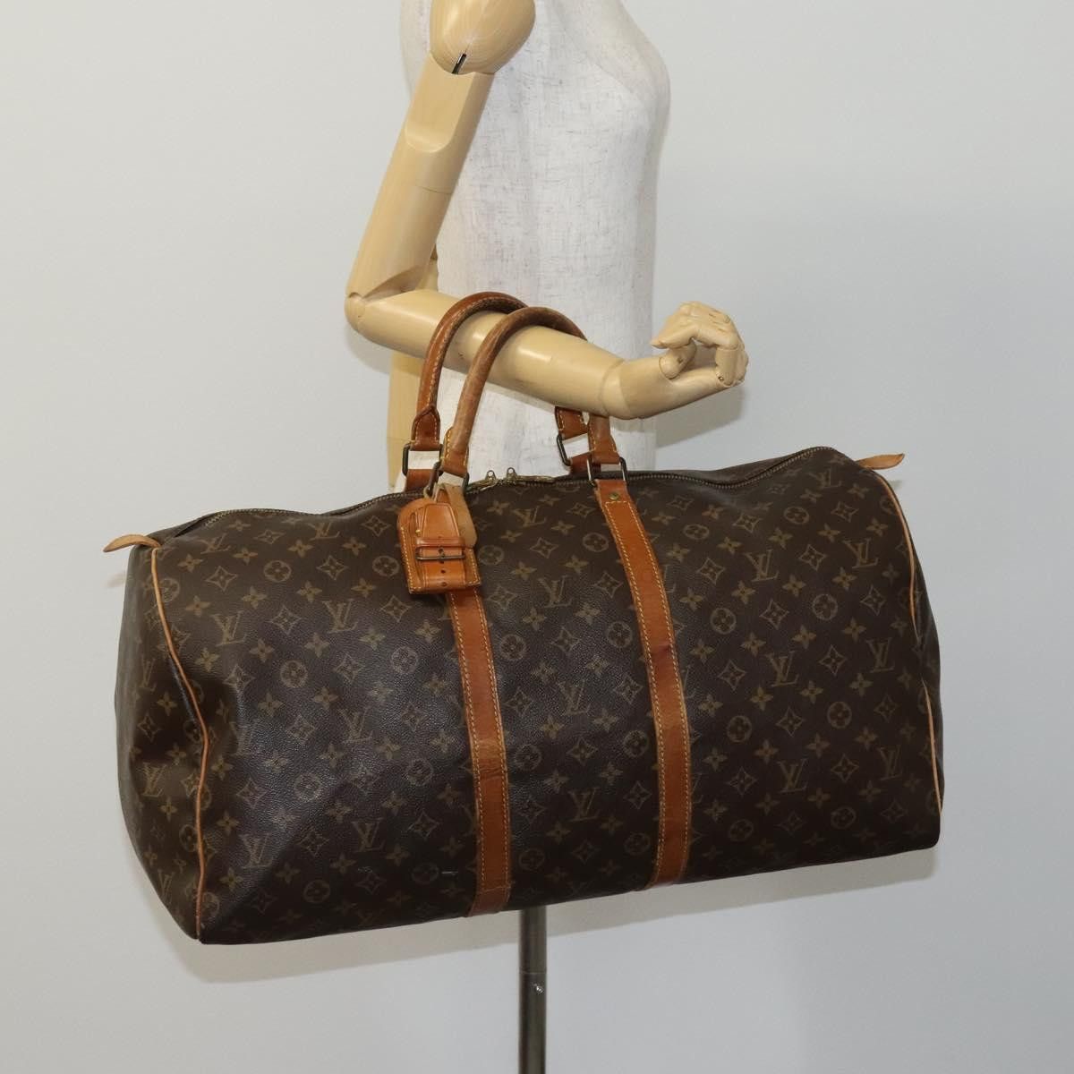 Louis Vuitton Louis Vuitton Keepall 55 travel Size ONE SIZE - 16 Thumbnail