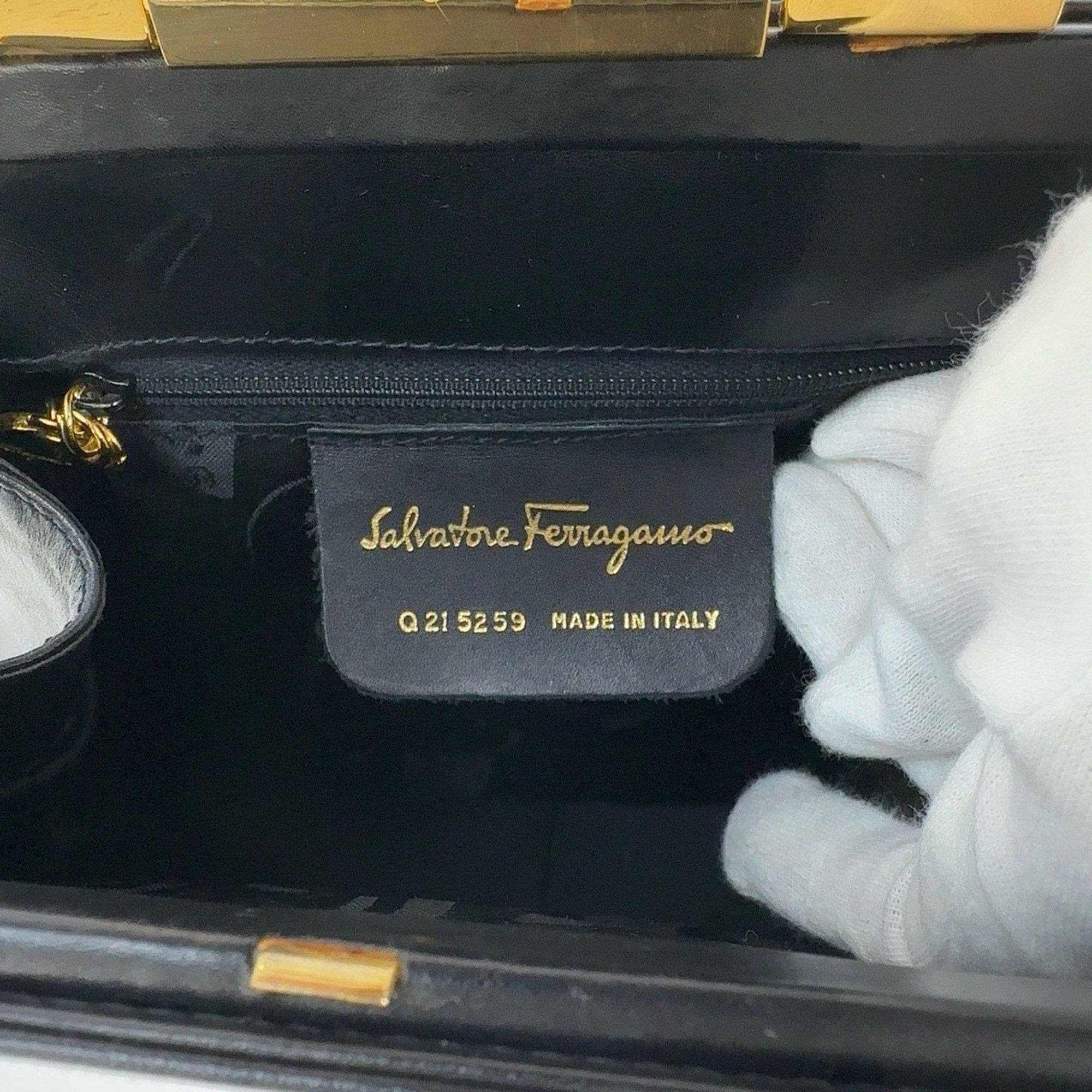 Salvatore Ferragamo Salvatore Ferragamo Gancini handbag Size ONE SIZE - 7 Thumbnail