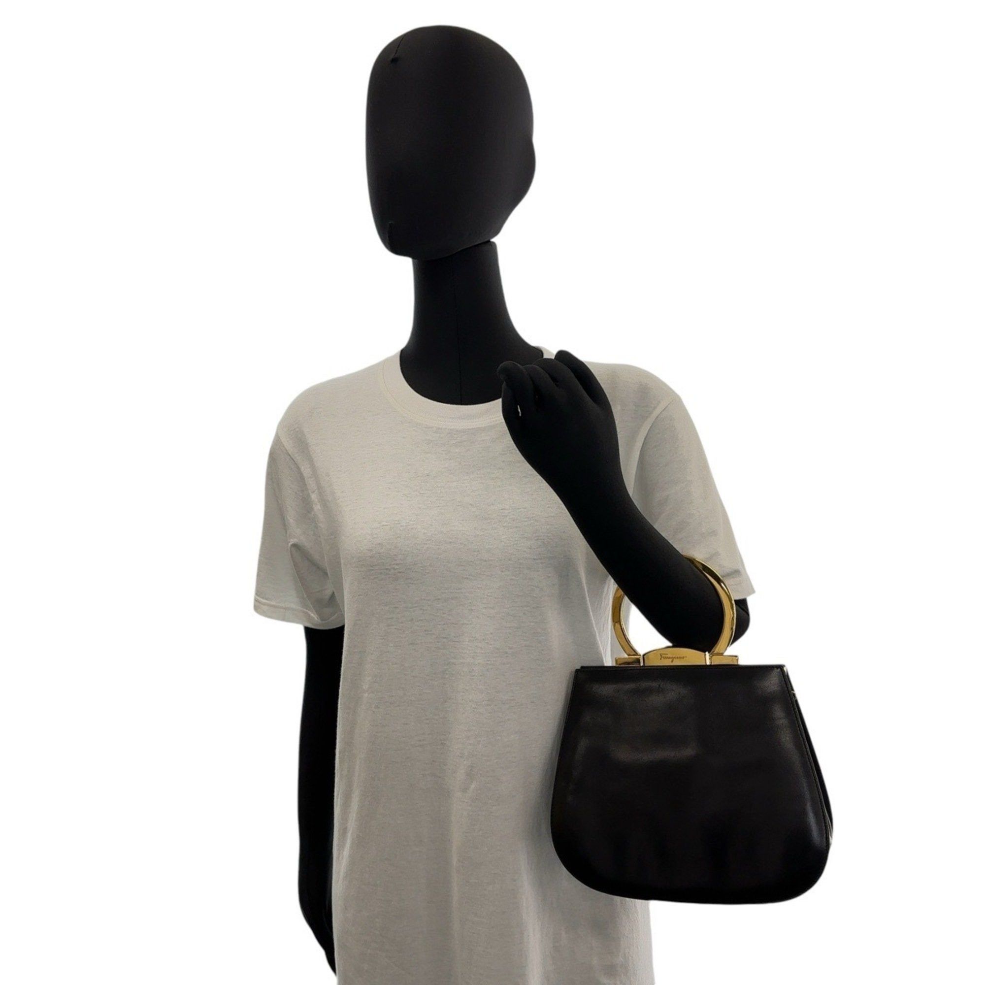 Salvatore Ferragamo Salvatore Ferragamo Gancini handbag Size ONE SIZE - 8 Thumbnail