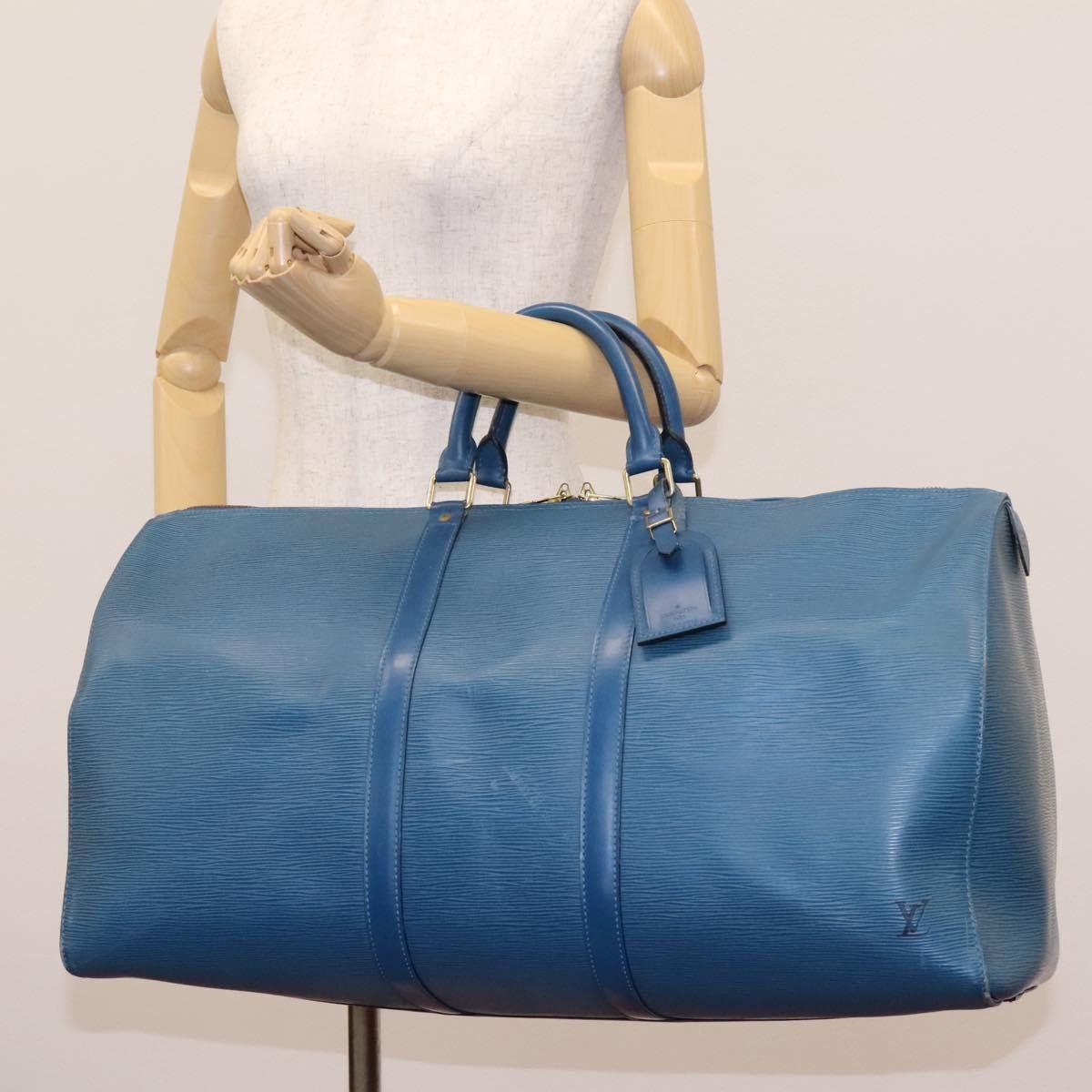 Louis Vuitton Louis Vuitton Keepall 55 travel Size ONE SIZE - 15 Thumbnail