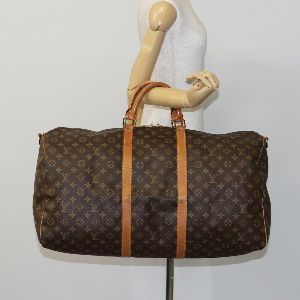 Louis Vuitton Louis Vuitton Keepall Bandoulière 60 travel Size ONE SIZE - 18 Thumbnail