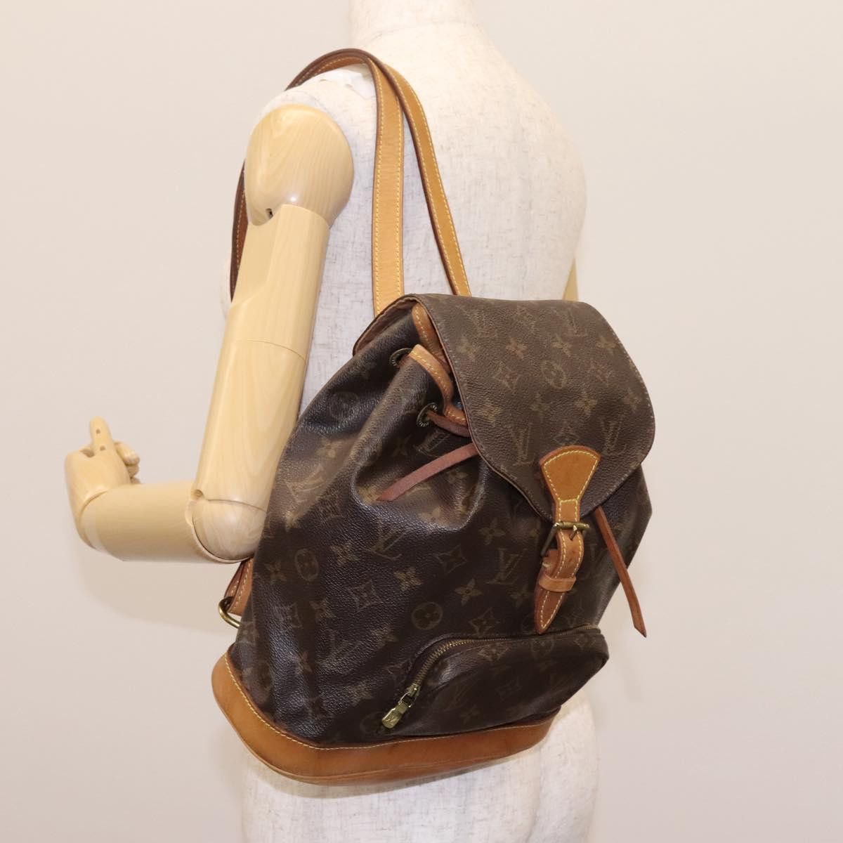 Louis Vuitton Louis Vuitton Montsouris MM backpack Size ONE SIZE - 18 Thumbnail