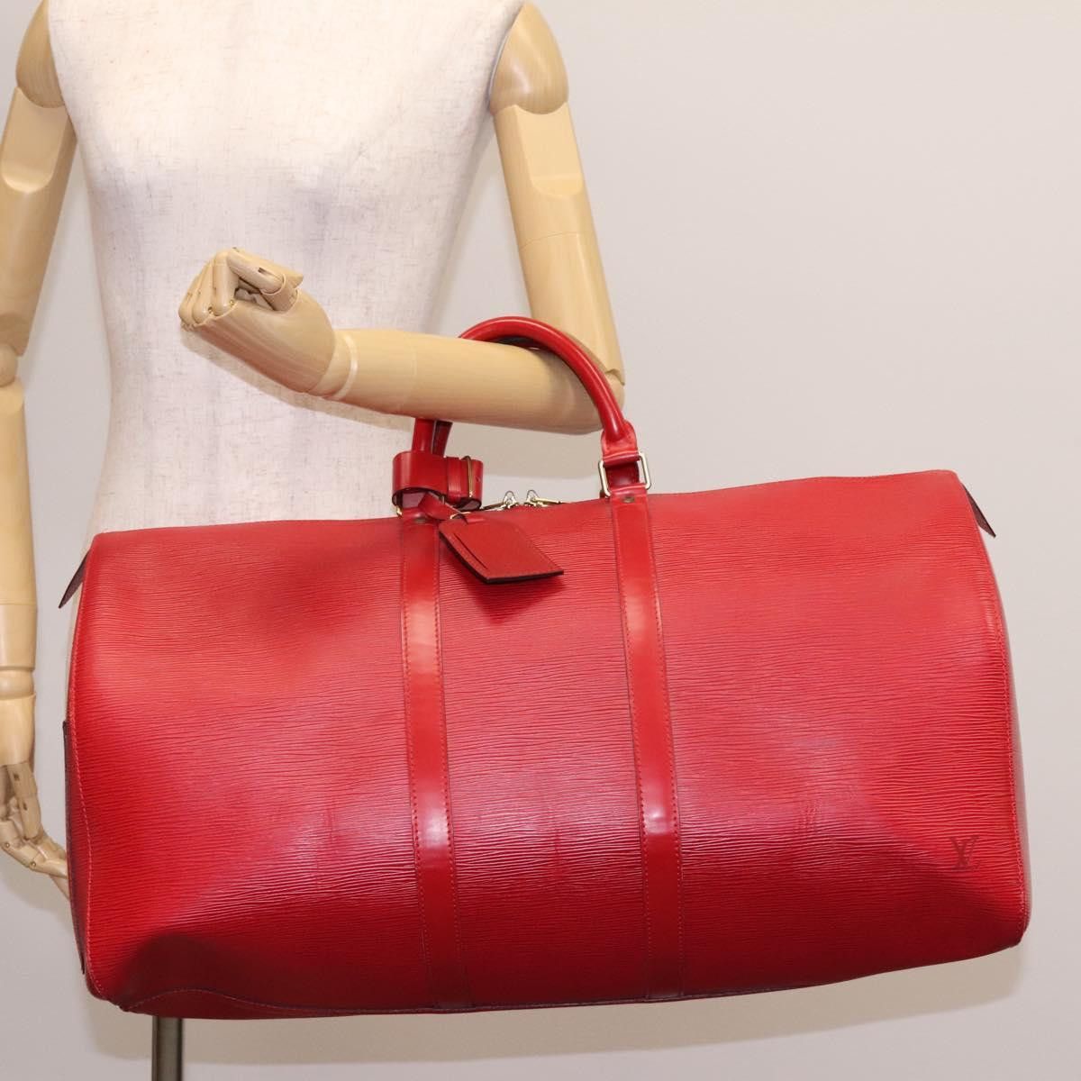Louis Vuitton Louis Vuitton Keepall 55 travel Size ONE SIZE - 17 Thumbnail