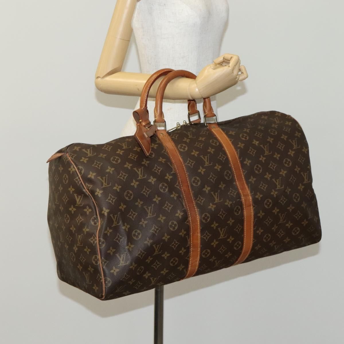 Louis Vuitton Louis Vuitton Keepall 55 travel Size ONE SIZE - 17 Thumbnail