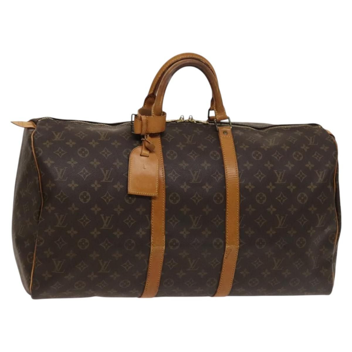 Louis Vuitton Louis Vuitton Keepall 55 travel Size ONE SIZE - 16 Thumbnail