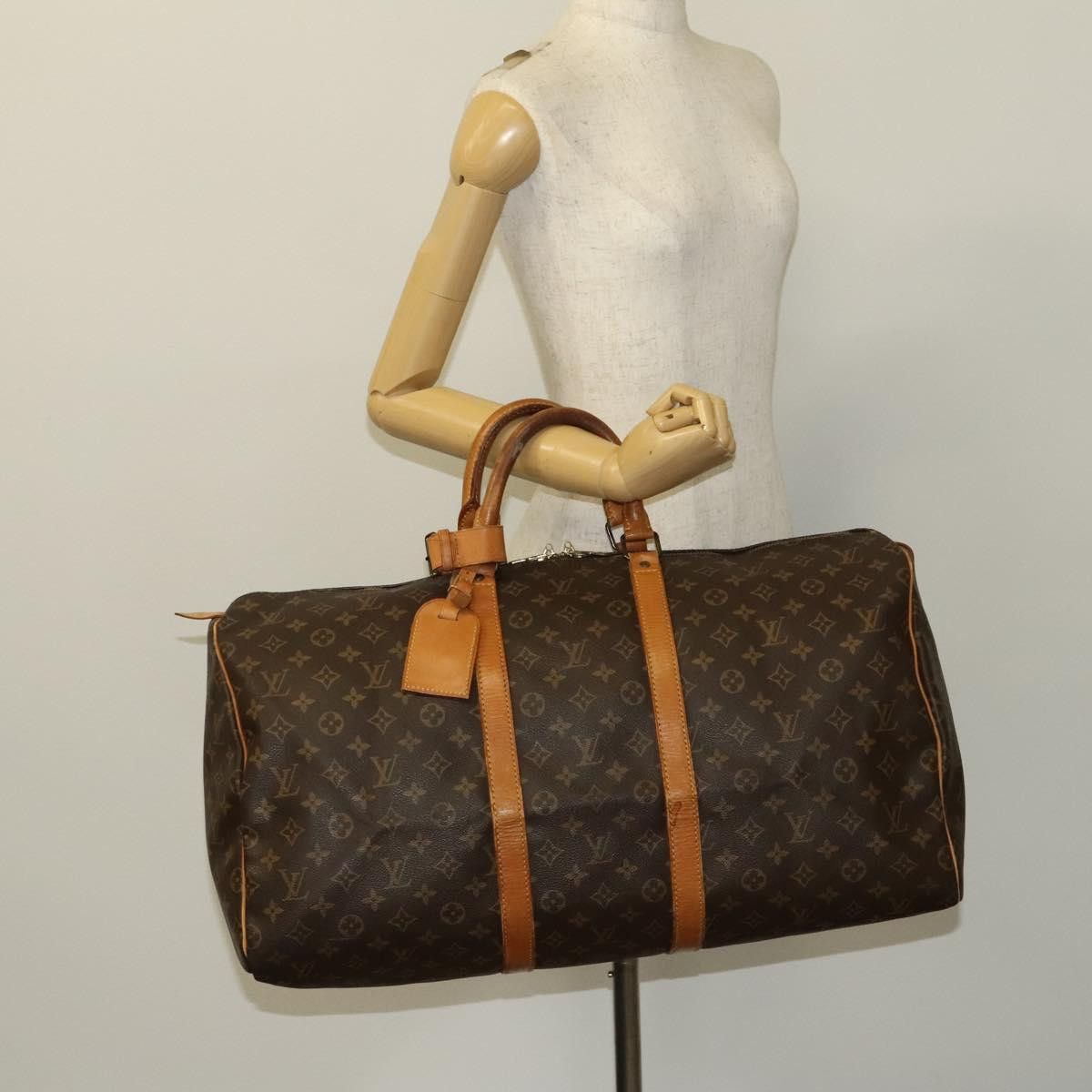 Louis Vuitton Louis Vuitton Keepall 55 travel Size ONE SIZE - 15 Thumbnail