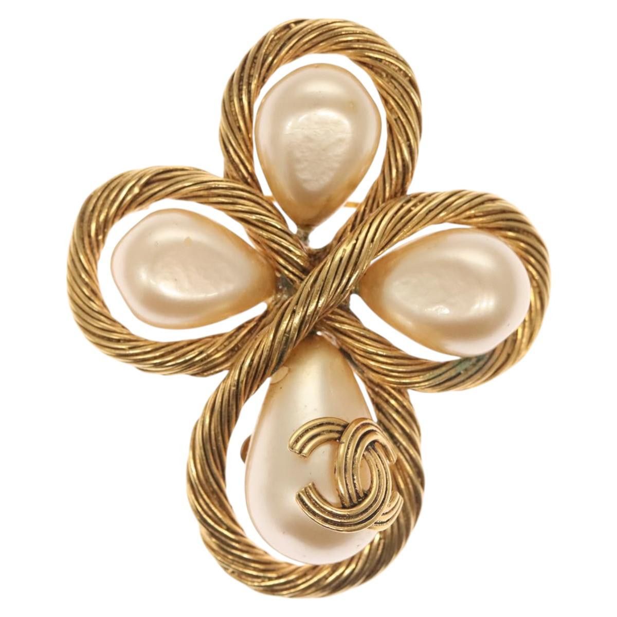 Chanel Chanel Coco Mark brooch Size ONE SIZE - 7 Thumbnail