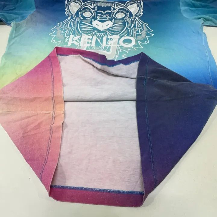 Kenzo KENZO Classic Tiger Print Round Neck T-Shirt 0079 Size US M / EU 48-50 / 2 - 11 Thumbnail