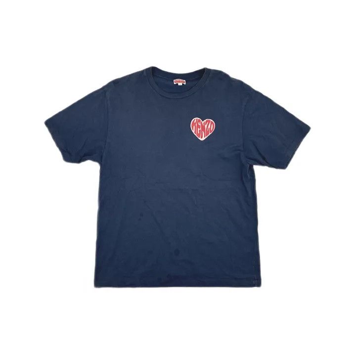 Kenzo KENZO Midnight Blue Short Sleeve T-Shirt 0079 Size US M / EU 48-50 / 2 - 2 Thumbnail