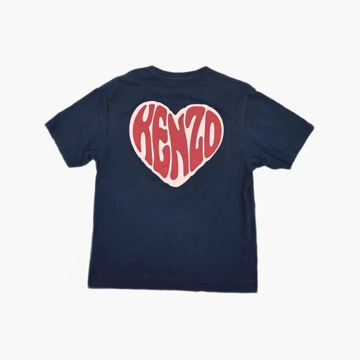 Kenzo KENZO Midnight Blue Short Sleeve T-Shirt 0079 Size US M / EU 48-50 / 2 - 3 Thumbnail