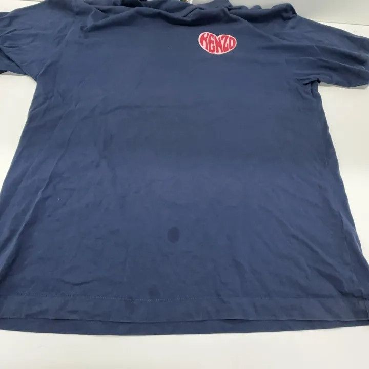Kenzo KENZO Midnight Blue Short Sleeve T-Shirt 0079 Size US M / EU 48-50 / 2 - 9 Thumbnail