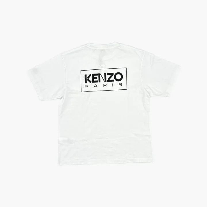 Kenzo KENZO SS22 Logo Print White Short Sleeve T-Shirt 0079 Size US M / EU 48-50 / 2 - 3 Thumbnail