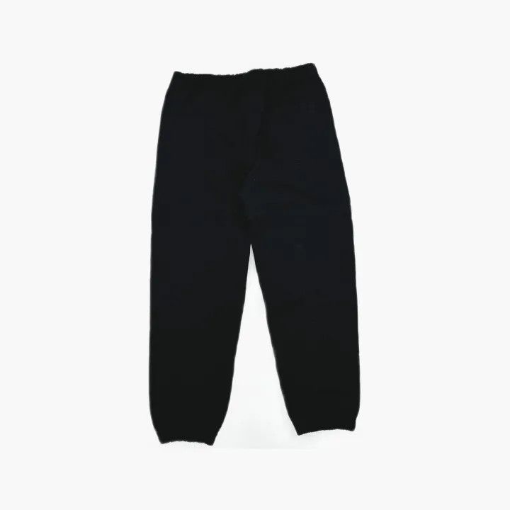 Kenzo KENZO FW22 Black Logo Knit Jogger Pants 0079 Size US 34 / EU 50 - 3 Thumbnail