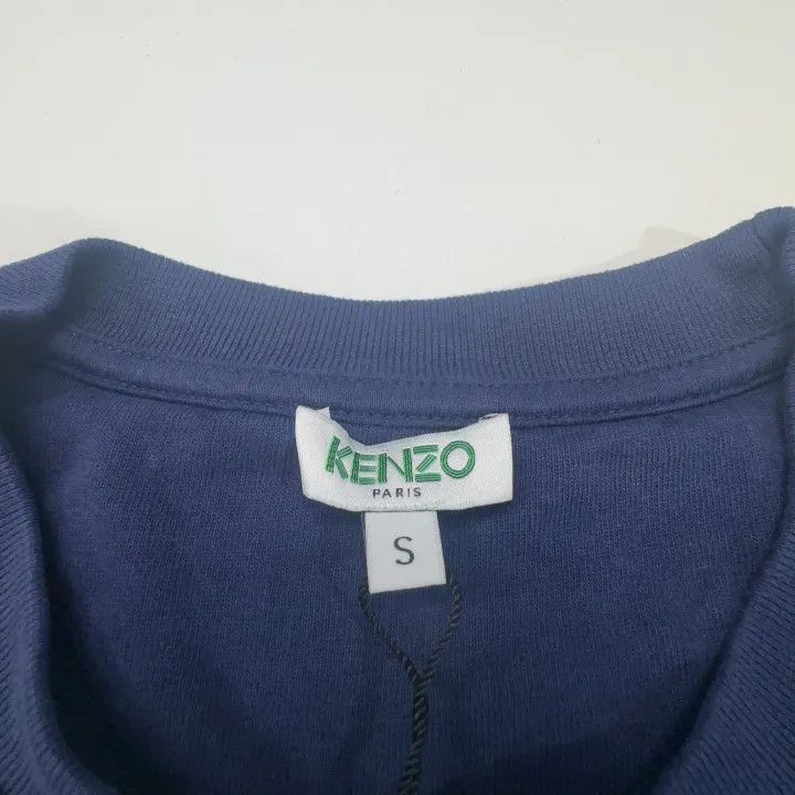 Kenzo KENZO Logo Print Cotton Crew Neck T-Shirt 0079 Size US S / EU 44-46 / 1 - 4 Thumbnail