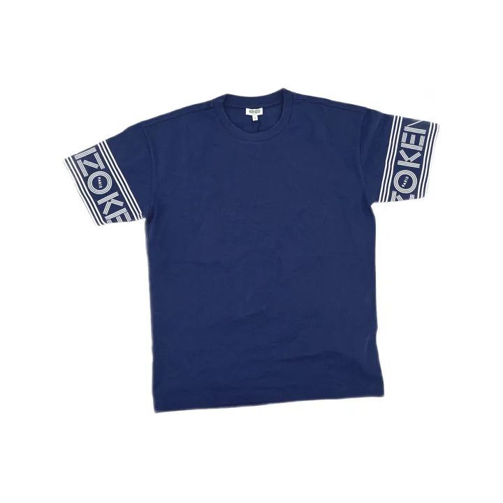 Kenzo KENZO Logo Print Cotton Crew Neck T-Shirt 0079 Size US S / EU 44-46 / 1 - 2 Thumbnail