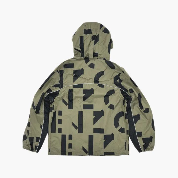 Kenzo KENZO FW22 Hooded Logo Windbreaker Jacket 0079 Size US L / EU 52-54 / 3 - 3 Thumbnail