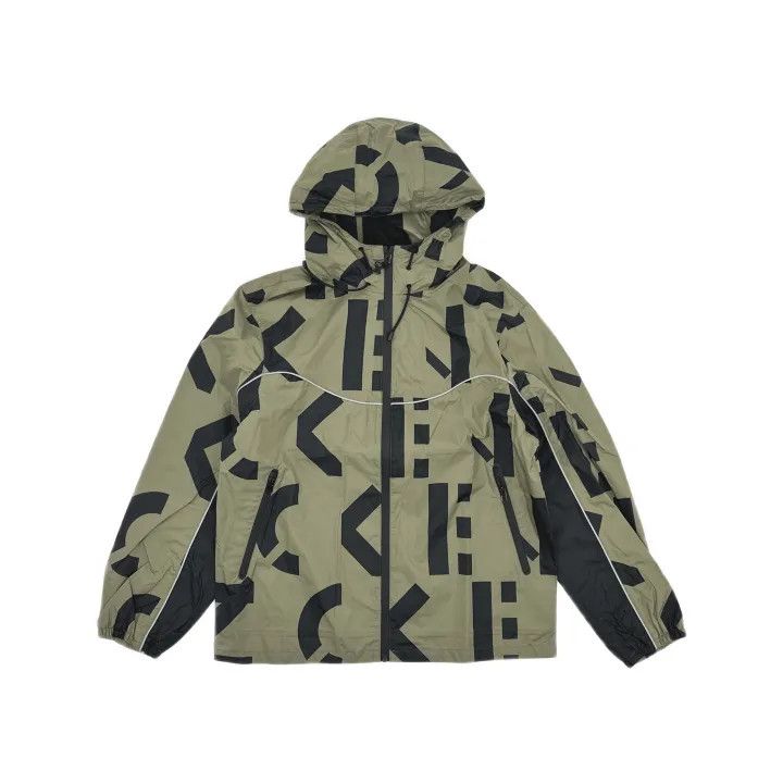 Kenzo KENZO FW22 Hooded Logo Windbreaker Jacket 0079 Size US L / EU 52-54 / 3 - 2 Thumbnail