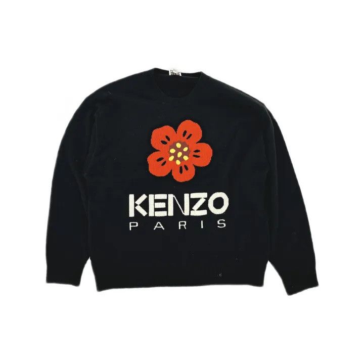 Kenzo KENZO Boke Flower Long Sleeve Jumper for Men 0079 Size US XXL / EU 58 / 5 - 2 Thumbnail