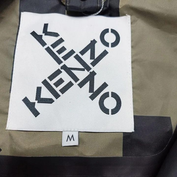Kenzo KENZO Logo Printed Hooded Windbreaker Jacket 0079 Size US M / EU 48-50 / 2 - 3 Thumbnail