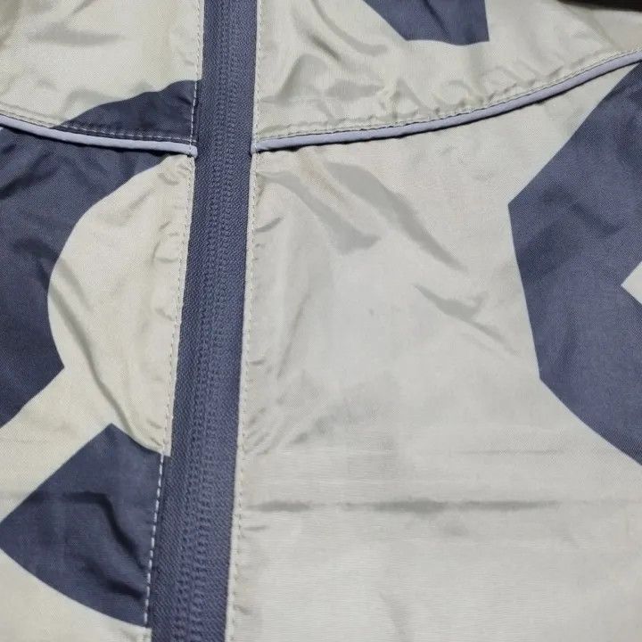 Kenzo KENZO Logo Print Hooded Windbreaker Jacket 0079 Size US M / EU 48-50 / 2 - 7 Thumbnail