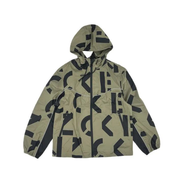 Kenzo KENZO FW22 Logo Print Hooded Windbreaker Jacket 0079 Size US L / EU 52-54 / 3 - 2 Thumbnail