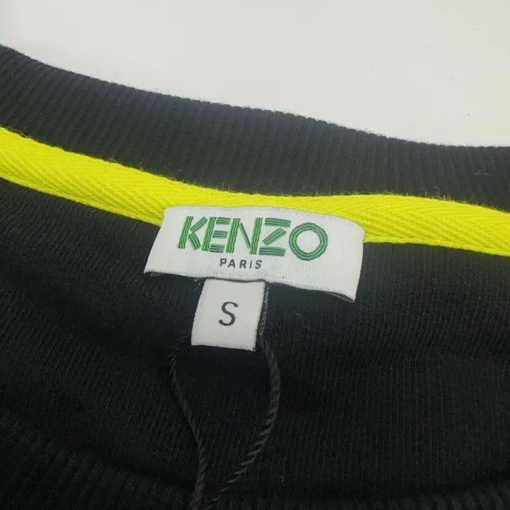 Kenzo Kenzo Casual Black Round Neck Sweatshirt 0079 Size US S / EU 44-46 / 1 - 4 Thumbnail
