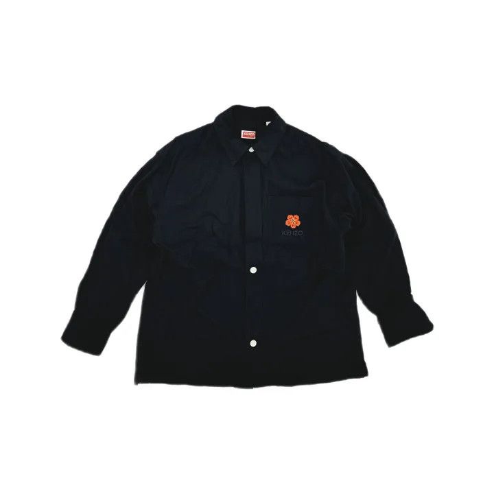 Kenzo KENZO Floral Print Long Sleeve Shirt for Men 0079 Size US S / EU 44-46 / 1 - 2 Thumbnail
