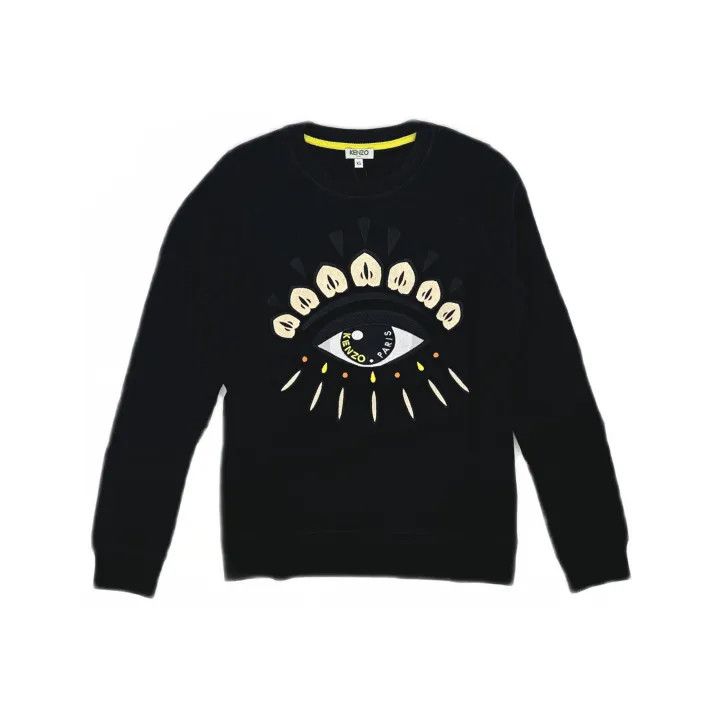 Kenzo Kenzo Casual Stylish Black Sweatshirt 0079 Size US XS / EU 42 / 0 - 2 Thumbnail