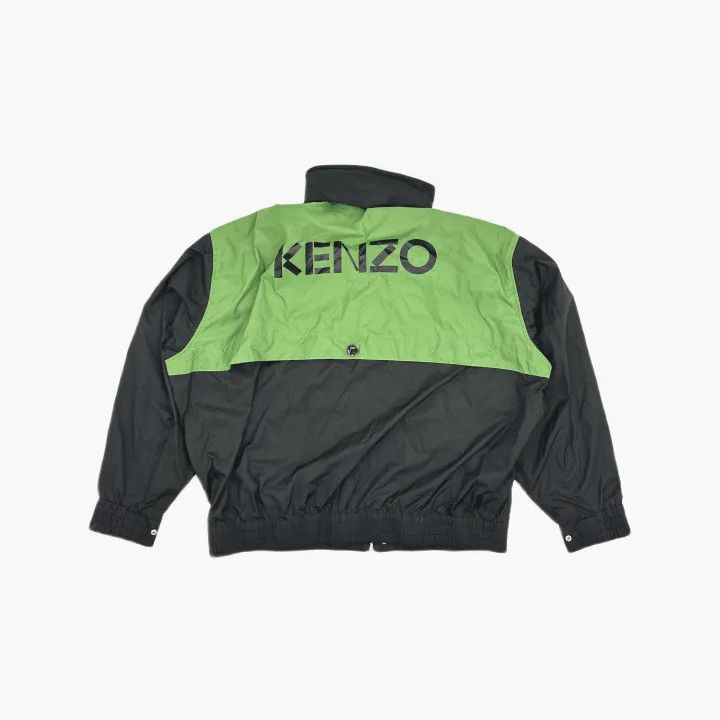 Kenzo Kenzo SS23 Color-Block Logo High Neck Jacket 0079 Size US XXL / EU 58 / 5 - 3 Thumbnail
