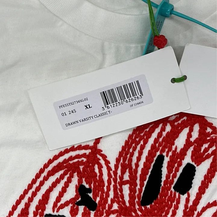 Kenzo KENZO Graphic Embroidered Short Sleeve T-Shirt 0079 Size US XL / EU 56 / 4 - 4 Thumbnail