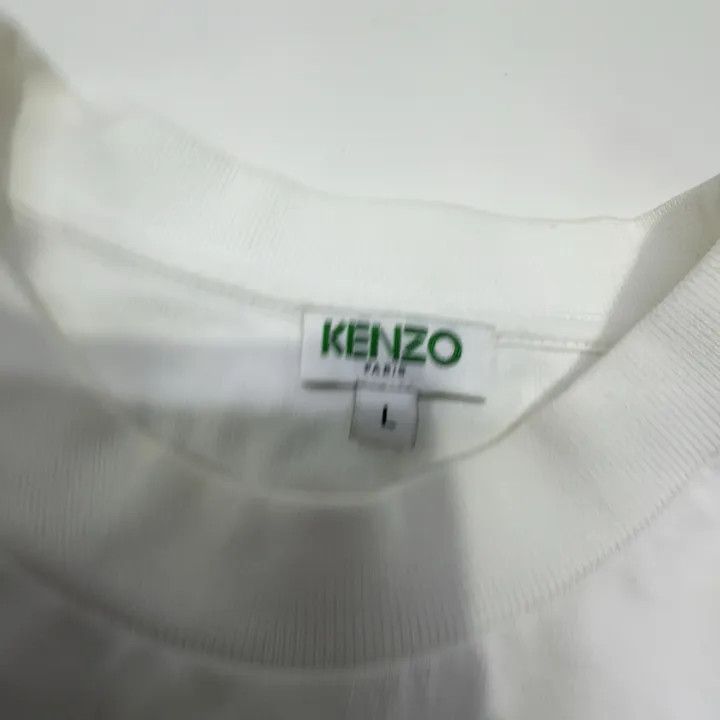 Kenzo KENZO Classic Tiger Print White Short Sleeve T-Shirt 0079 Size US L / EU 52-54 / 3 - 5 Thumbnail