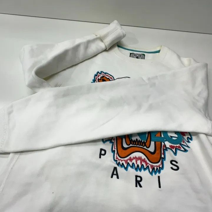 Kenzo KENZO Graphic Sweater with Tiger Design 0079 Size US M / EU 48-50 / 2 - 13 Thumbnail