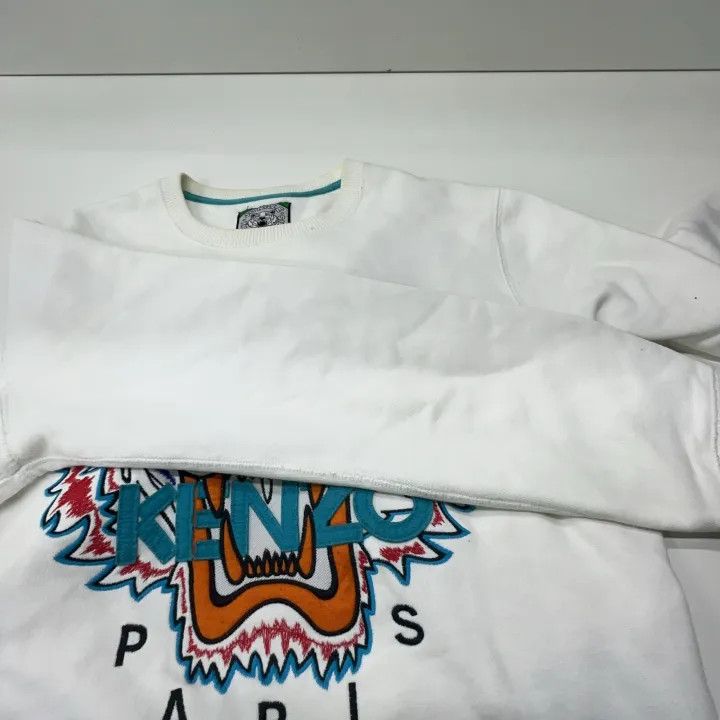 Kenzo KENZO Graphic Sweater with Tiger Design 0079 Size US M / EU 48-50 / 2 - 11 Thumbnail