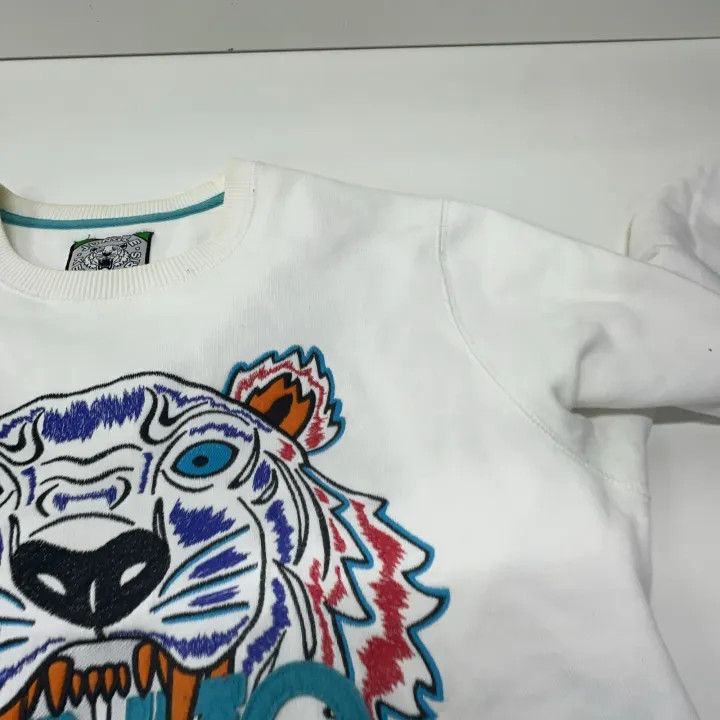 Kenzo KENZO Graphic Sweater with Tiger Design 0079 Size US M / EU 48-50 / 2 - 9 Thumbnail