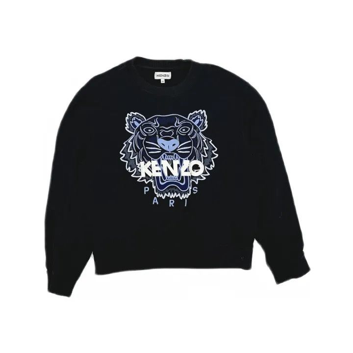 Kenzo Kenzo Classic Tiger Graphic Long Sleeve Sweatshirt 0079 Size US M / EU 48-50 / 2 - 2 Thumbnail