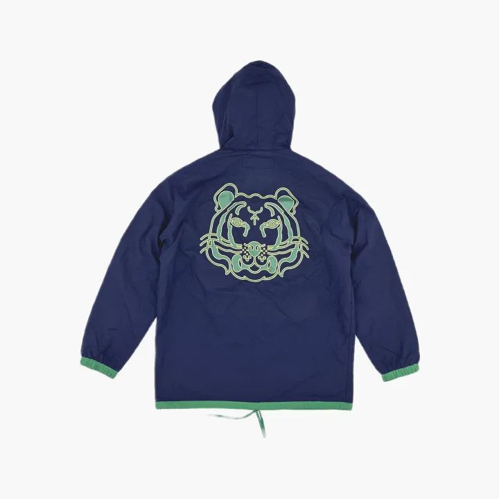 Kenzo KENZO Color-Blocked Hooded Jacket for Men 0079 Size US L / EU 52-54 / 3 - 3 Thumbnail