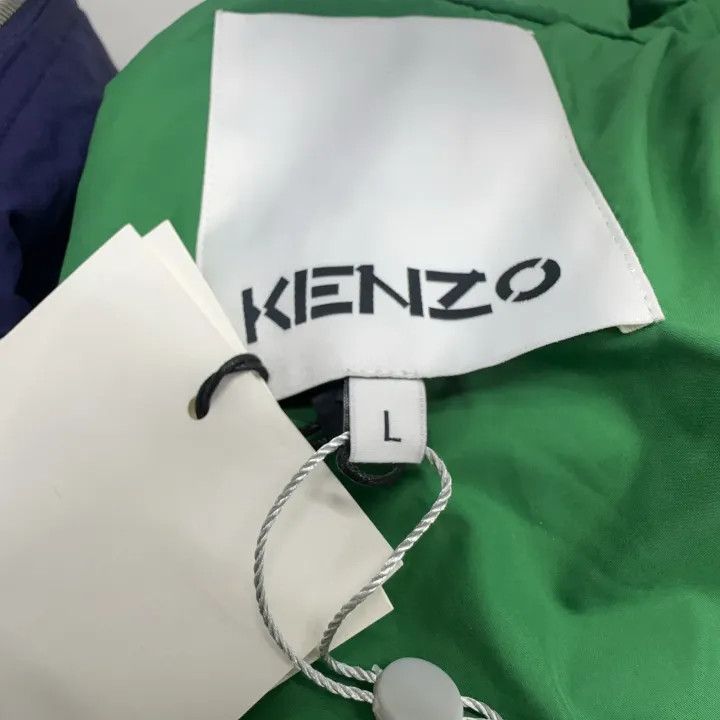 Kenzo KENZO Color-Blocked Hooded Jacket for Men 0079 Size US L / EU 52-54 / 3 - 5 Thumbnail