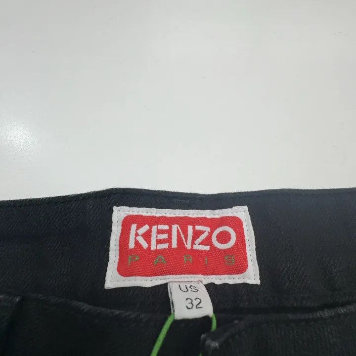 Kenzo KENZO SS23 Black Straight Leg Casual Jeans 0079 Size US 32 / EU 48 - 5 Thumbnail