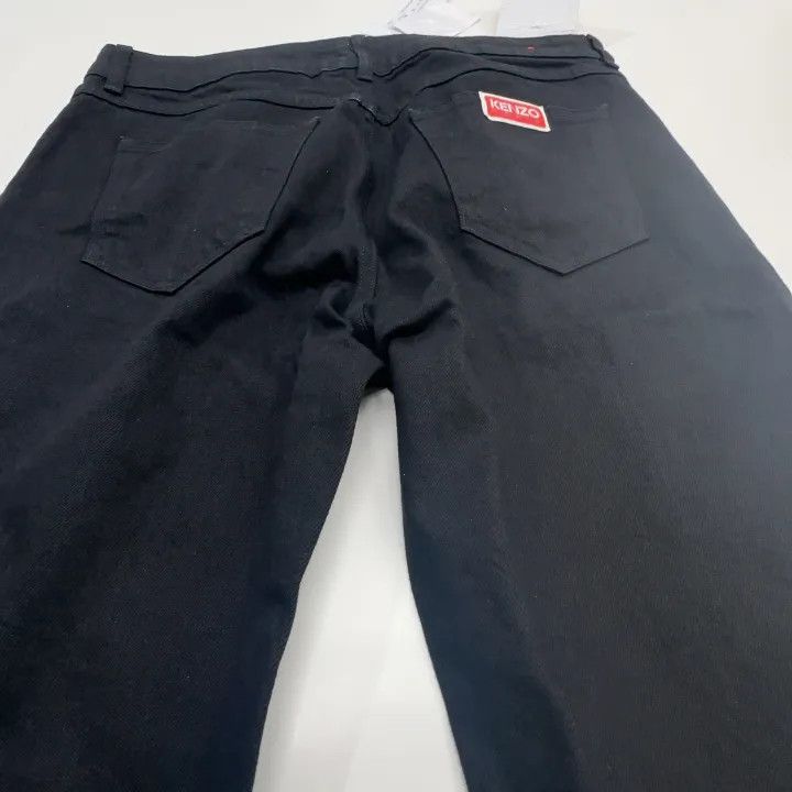 Kenzo KENZO SS23 Black Straight Leg Casual Jeans 0079 Size US 32 / EU 48 - 7 Thumbnail