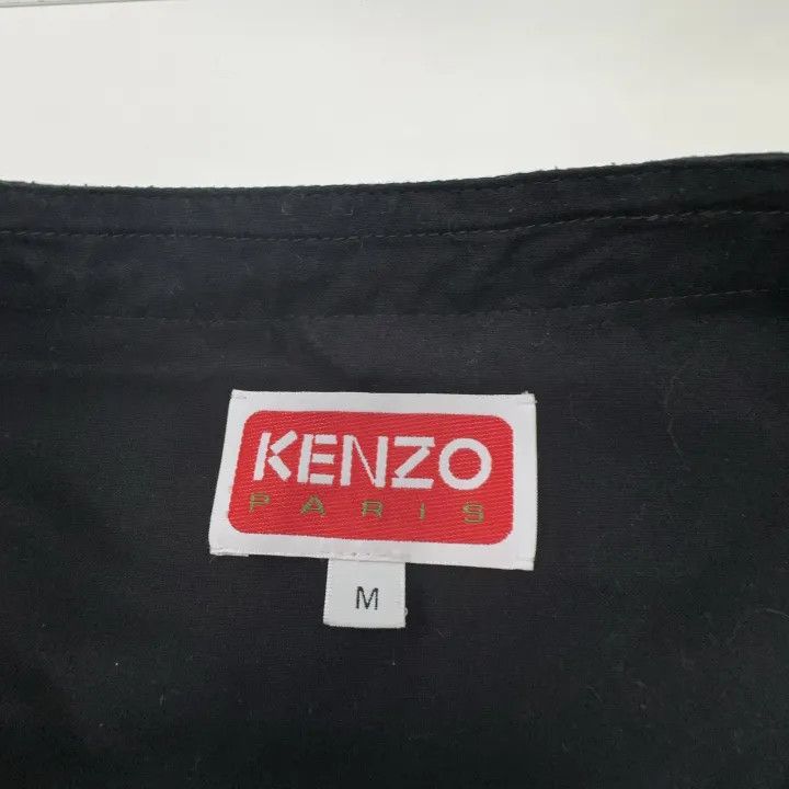 Kenzo Kenzo Black Sleeveless V-Neck Vest 0079 Size US M / EU 48-50 / 2 - 4 Thumbnail