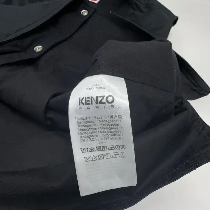 Kenzo Kenzo Black Sleeveless V-Neck Vest 0079 Size US M / EU 48-50 / 2 - 5 Thumbnail