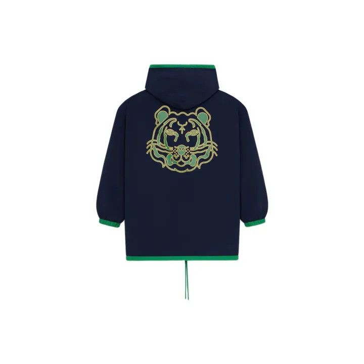 Kenzo KENZO Color Block Hooded Jacket for Men 0079 Size US M / EU 48-50 / 2 - 2 Thumbnail
