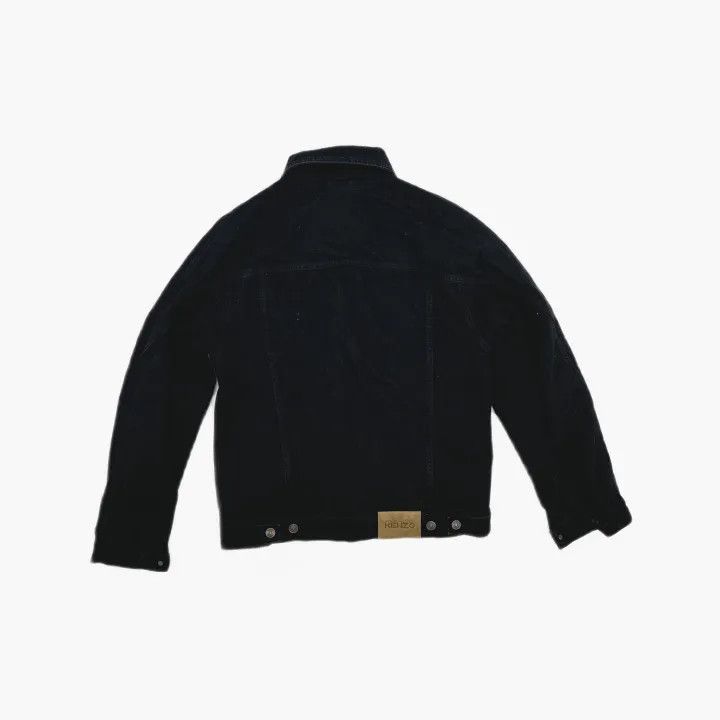Kenzo KENZO Classic Logo Embroidered Denim Jacket 0079 Size US S / EU 44-46 / 1 - 3 Thumbnail