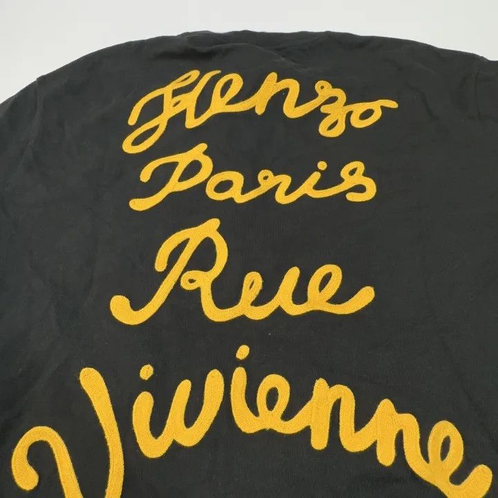 Kenzo Kenzo Black Graphic Short Sleeve T-Shirt 0079 Size US M / EU 48-50 / 2 - 4 Thumbnail