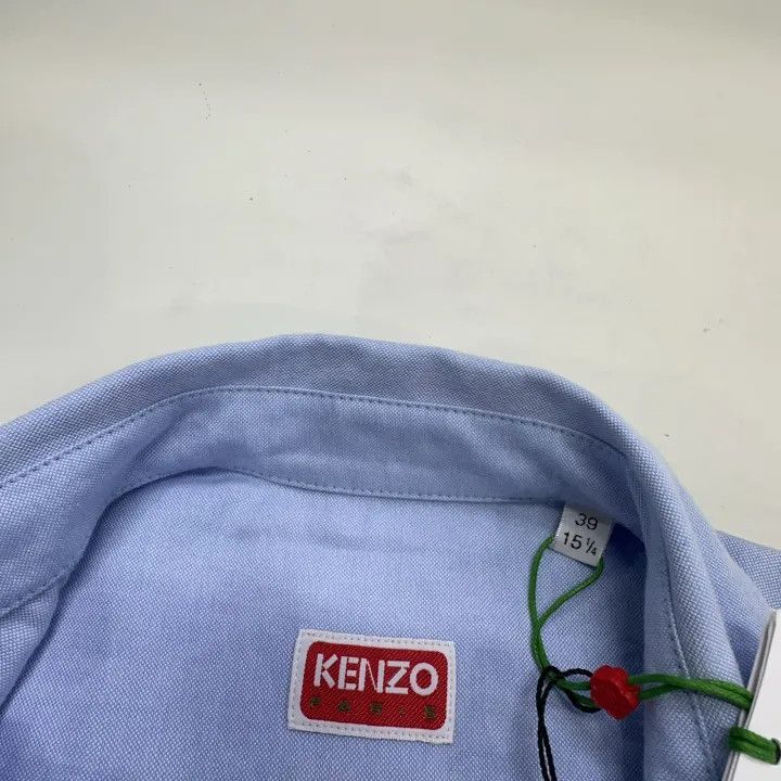 Kenzo Kenzo Short Sleeve Button-Up Shirt for Men 0079 Size US M / EU 48-50 / 2 - 5 Thumbnail