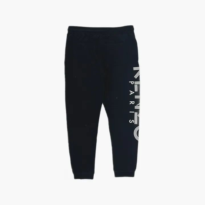 Kenzo KENZO Logo Print Black Sweatpants for Men 0079 Size US 36 / EU 52 - 3 Thumbnail