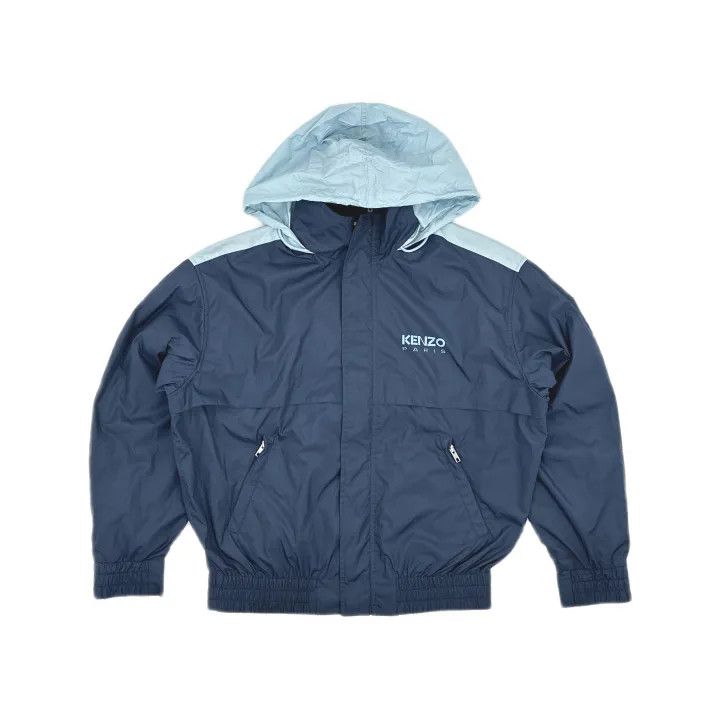 Kenzo KENZO Fall 2022 Logo Print Hooded Jacket 0079 Size US S / EU 44-46 / 1 - 2 Thumbnail