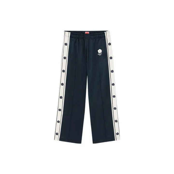 Kenzo KENZO Logo Print Midrise Casual Knit Pants 0079 Size US 32 / EU 48 - 2 Thumbnail